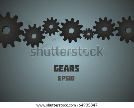 Gears for your design. Fully vector, enjoy!