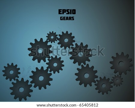 Gears for your design. Fully vector, enjoy!