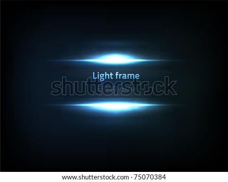 EPS10 vector light frame