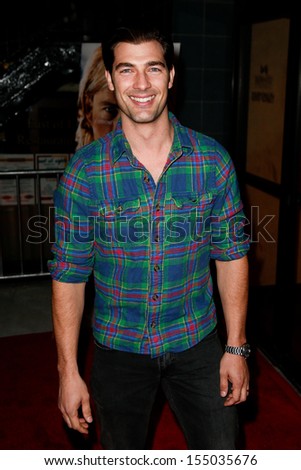 NEW YORK-SEP 18: Model Cory Bond attends the Ferrari & The Cinema Society screening of \'Rush\' at Chelsea Clearview Cinema on September 18, 2013 in New York City.