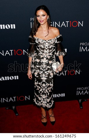 NEW YORK- OCT 24: Designer Georgina Chapman attends the premiere of Canon\'s \'Project Imaginat10n\' Film Festival at Alice Tully Hall at Lincoln Center on October 24, 2013 in New York City.