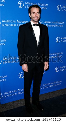 NEW YORK-NOV 21; Actor Will Forte attends the American Museum of Natural History\'s 2013 Museum Gala at American Museum of Natural History on November 21, 2013 in New York City.