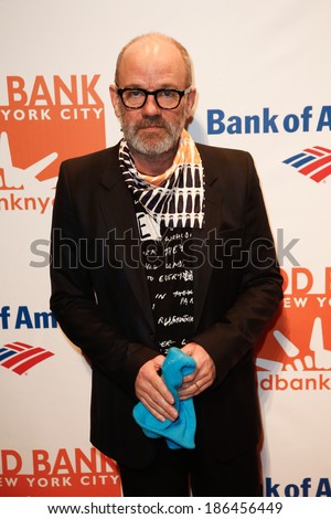NEW YORK-APR 9: Recording artist Michael Stipe attends the Food Bank for New York City\'s Can Do Awards Dinner Gala at Cipriani Wall Street on April 9, 2014 in New York City.