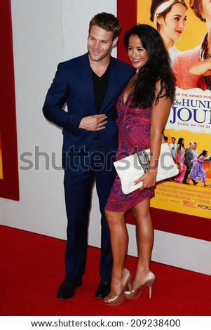NEW YORK-AUG 4: Actors Brock Harris (L) and Courtney Reed attend \