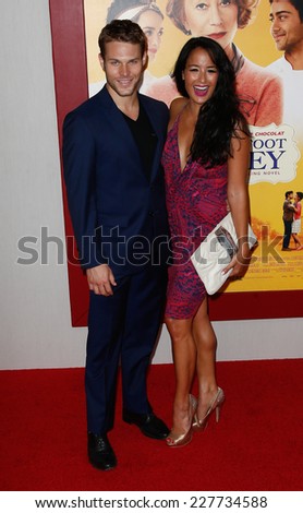NEW YORK-AUG 4: Actors Brock Harris (L) and Courtney Reed attend \