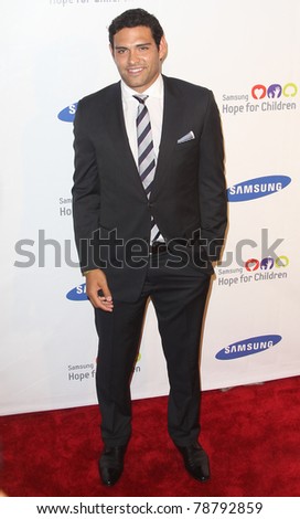 NEW YORK - JUNE 7: New York Jets quarterback Mark Sanchez attends the Samsung Hope for Children Gala at Cipriani Wall Street on June 7, 2011 in New York City.