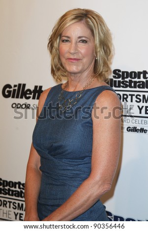 NEW YORK, NY - DECEMBER 6: Chris Evert attends the 2011 Sports Illustrated Sportsman of the Year award presentation at The IAC Building on December 6, 2011 in New York City.