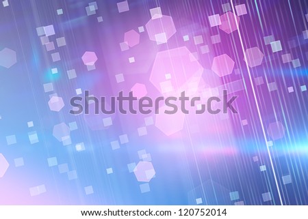 blue pink glares delicate abstract background