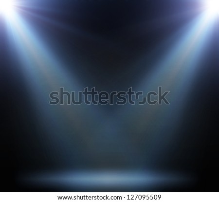 concert lighting against a dark background ilustration - Stock Image ...