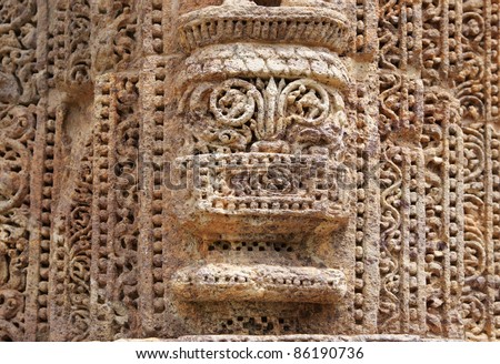 Wonderful intricate carvings at Sun Temple  Konark