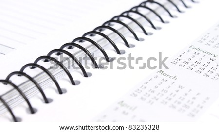 Spiral bound note book