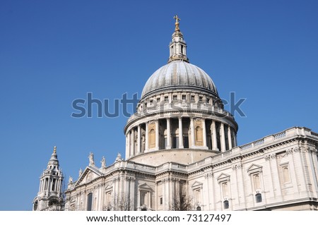 Christopher Wrens St Pauls Cathedral in London