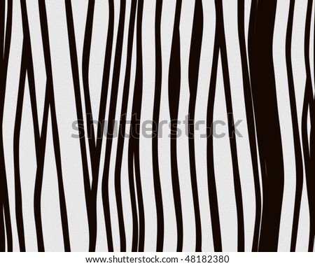Illustration of zebra fur, seamless