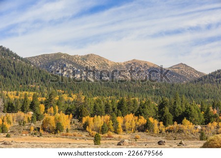 Hope Valley in Fall color