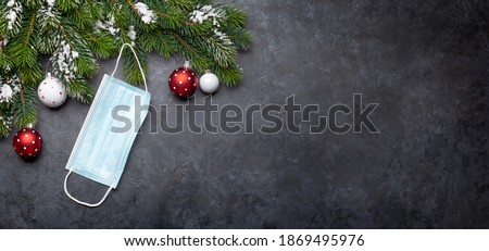 Similar – Image, Stock Photo Corona Christmas tree