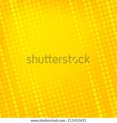 Abstract dotted yellow background texture
