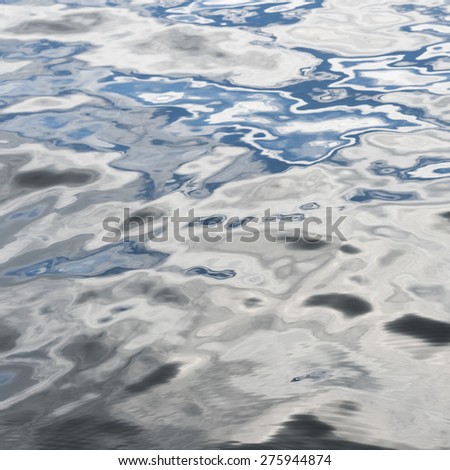 Water surface, Skeena-Queen Charlotte Regional District, Haida Gwaii, Graham Island, British Columbia, Canada