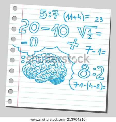 Brain calculate
