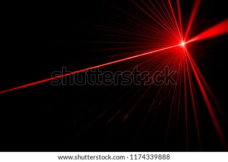 Similar – Image, Stock Photo Red laser show on the stage of a nightclub with bright, sparkling beams