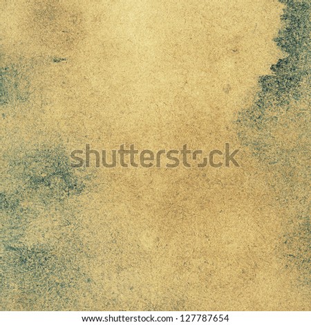 Aged paper texture with stains