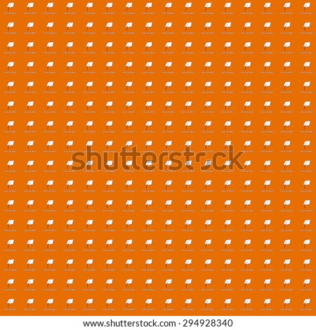 Class of 2022 White on Orange Very Small Pattern