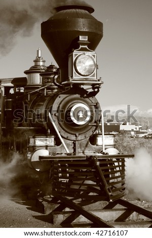 Old West Steam Locomotive