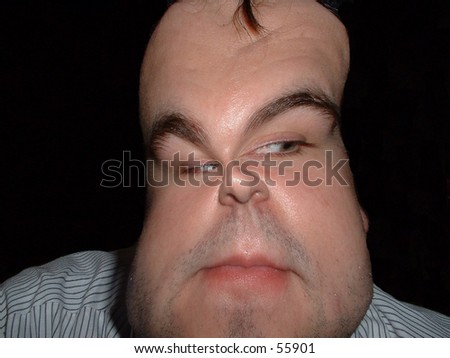 Distorted Funny Face. Stock Photo 55901 : Shutterstock