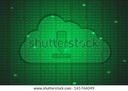 hex codes cloud background, download concept