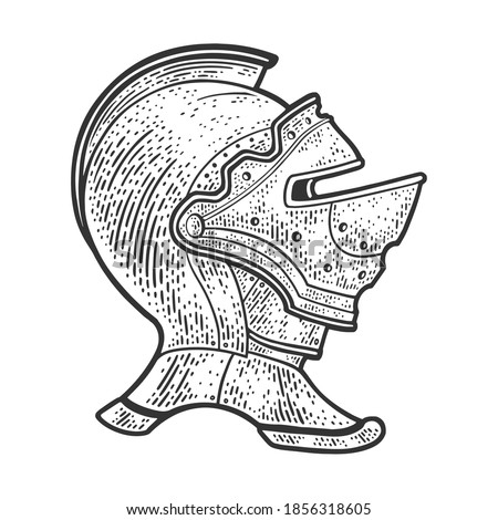 Knight Helmet Drawing | Free download on ClipArtMag