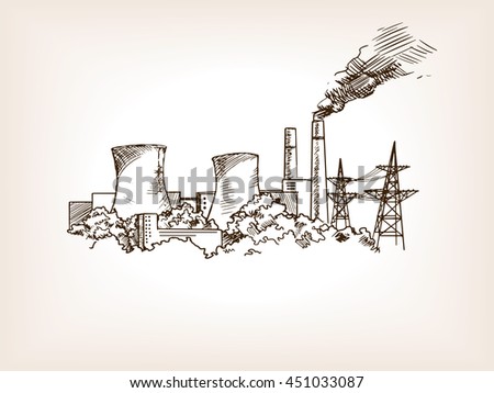 Similar – Image, Stock Photo Old power plant