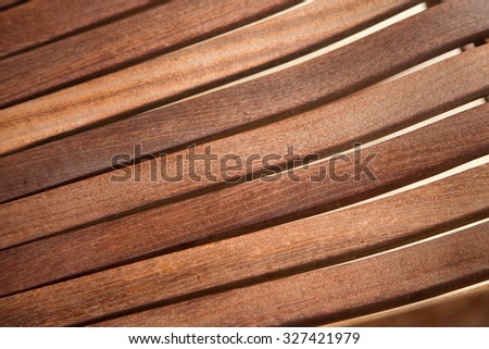 artisan wood slats