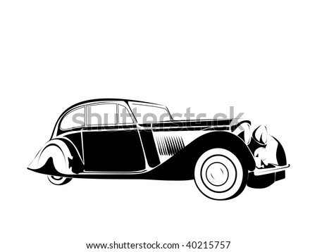 old vintage car