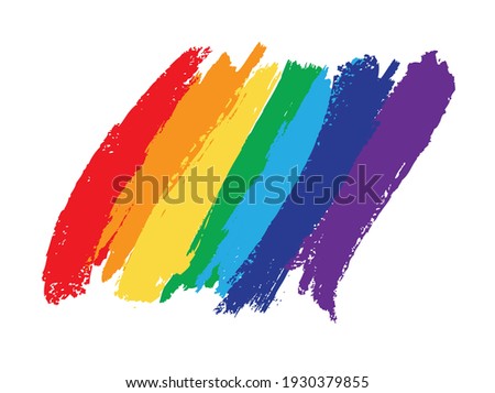 Flag Pride Rainbow Lgbt Lesbian. LGBT concept. 	