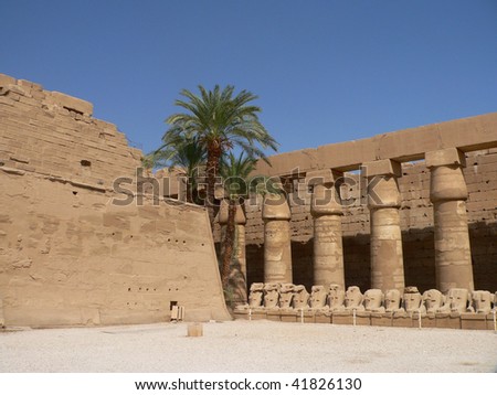 Temple complex in Egypt