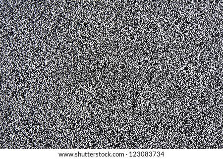 close up of white noise