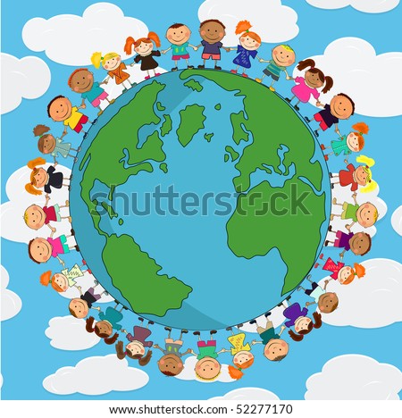 Children Around The World Clipart | Free download on ClipArtMag