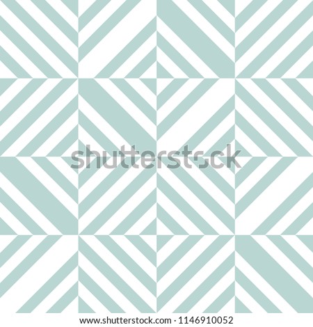 Seamless pattern with black white striped lines. Optical illusion effect. Geometric tile in op art style. Vector illusive background, texture. Futuristic element, technologic design.