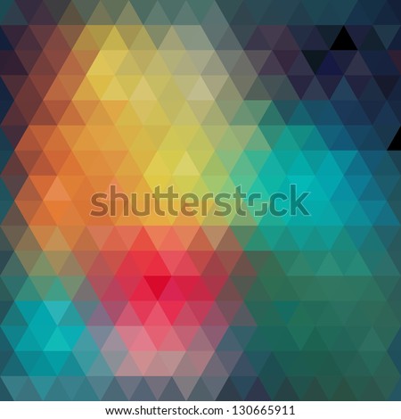 Pattern of geometric shapes.Texture with flow of spectrum effect. Geometric background. Copy that square to the side, the resulting image can be repeated, or tiled, without visible seams.