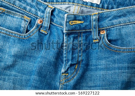 Jeans zip up