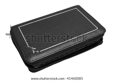 Isolated Closed Bible On A White Background Stock Photo 41460085 ...