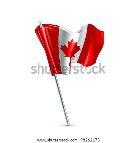 Flag of Canada, vector