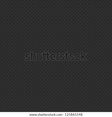 Seamless subtle pixel patterns with crisscross wire mesh textured on black background. Popular backdrop for web internet project site. Template size square format. Bitmap copy my vector illustration