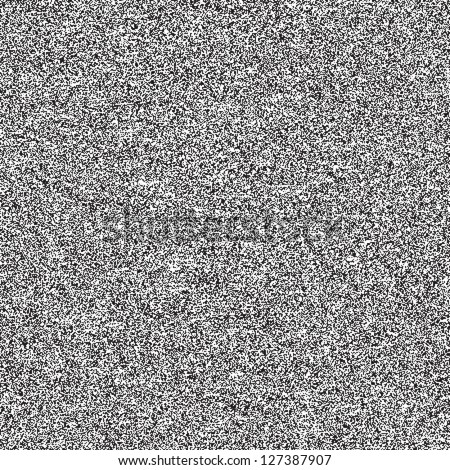Seamless texture with noise effect television grainy for background. Black and white template size square format. . TV screen no signal. This image is a bitmap copy my vector illustration