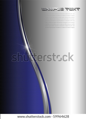 Abstract Background Elegant Blue Silver, Vector - 59964628 : Shutterstock