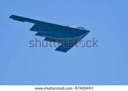 SAN FRANCISCO, CA - OCTOBER 8: US NAVY Northrop Grumman B-2A Spirit (\
