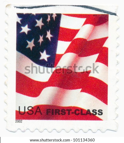 United States - Circa 2002: A Postage Stamp Printed In The United ...