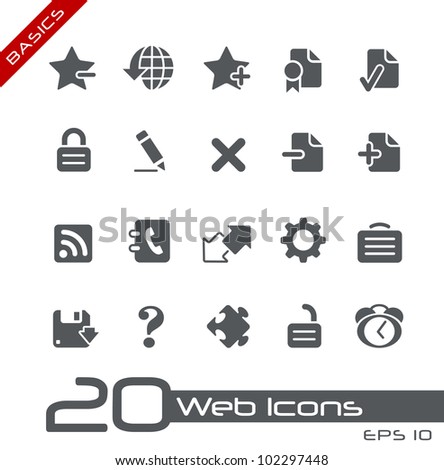 Web Icons // Basics