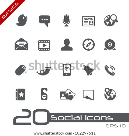 Social Icons // Basics