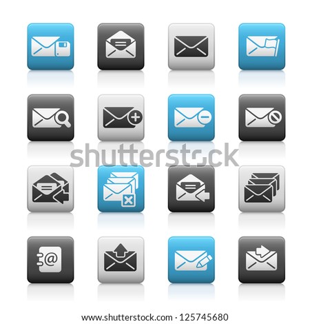 E-mail Icons // Matte Series