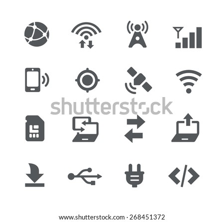 Connectivity Icons // Apps Interface